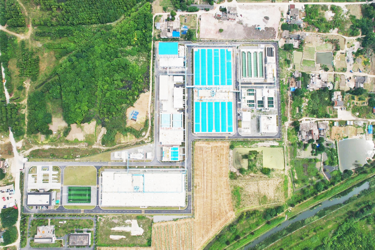合肥循環(huán)經濟示范園污水處理廠項目